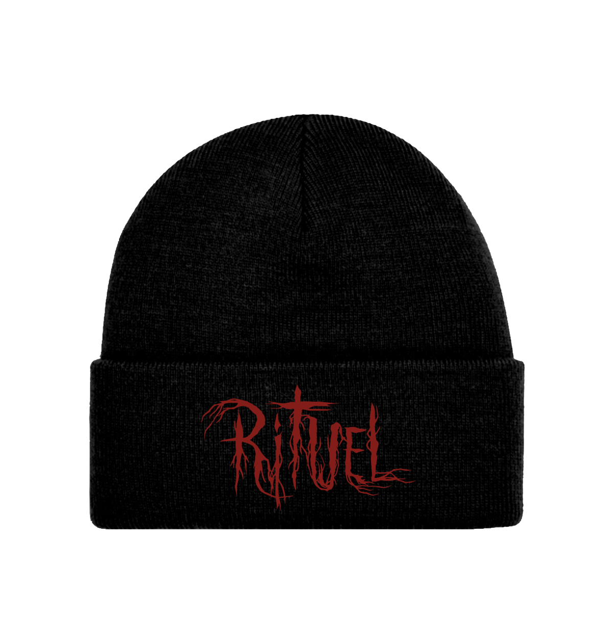 Bonnet RITUEL Broderie Rouge