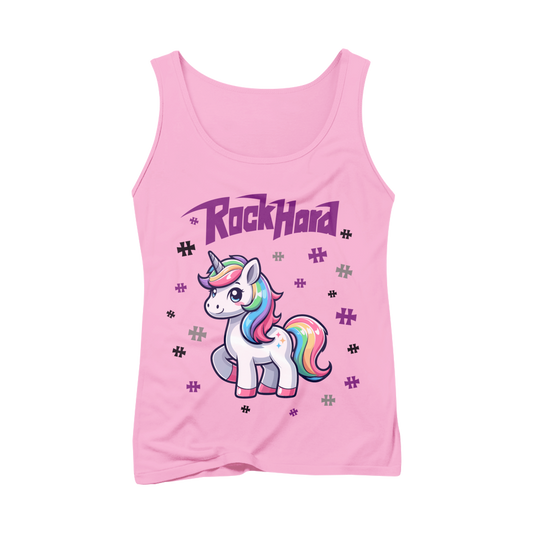 Girly Femme débardeur LICORNE