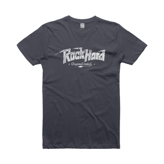 T-shirt Homme Rock Hard Logo Vintage 2021