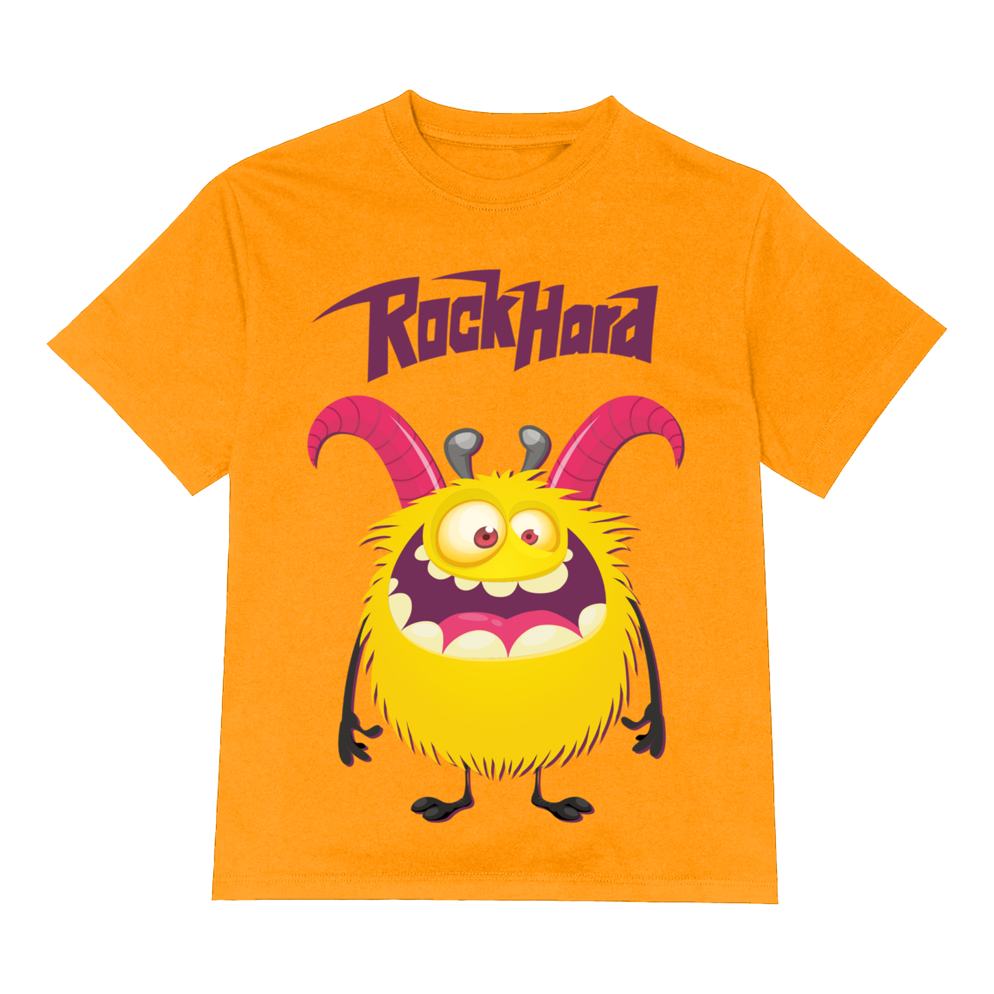 T-shirt Kids MONSTRE Orange