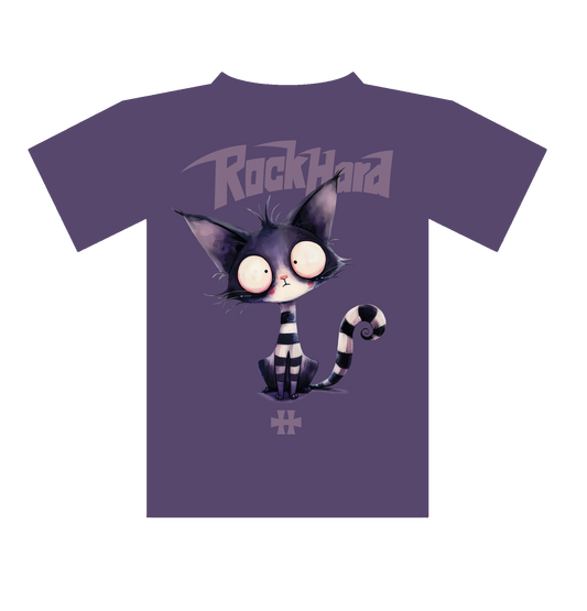 T-shirt KIDDY CHAT Heather Purple