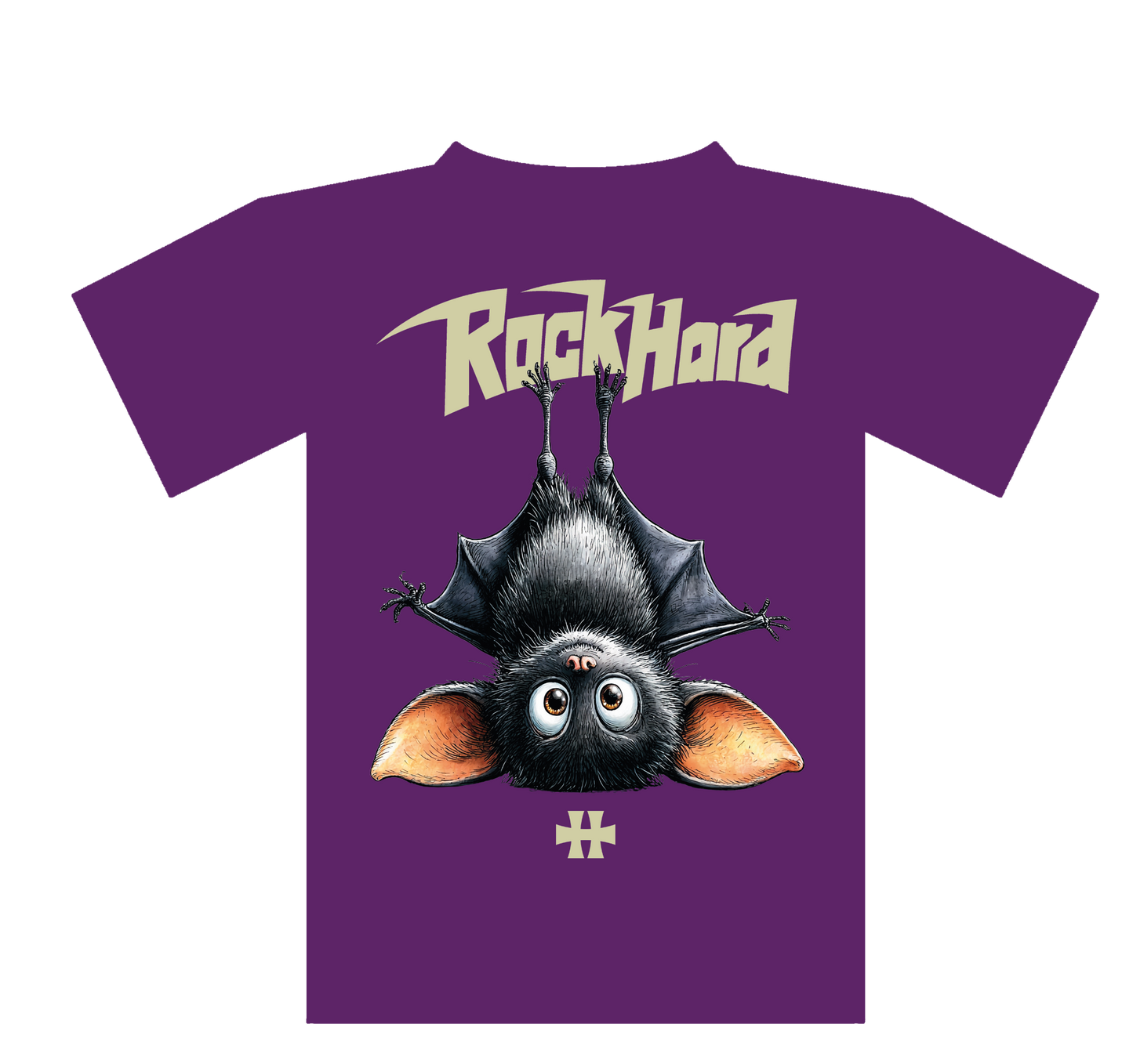 T-shirt KIDDY CHAUVE SOURIS Violet Deep Berry
