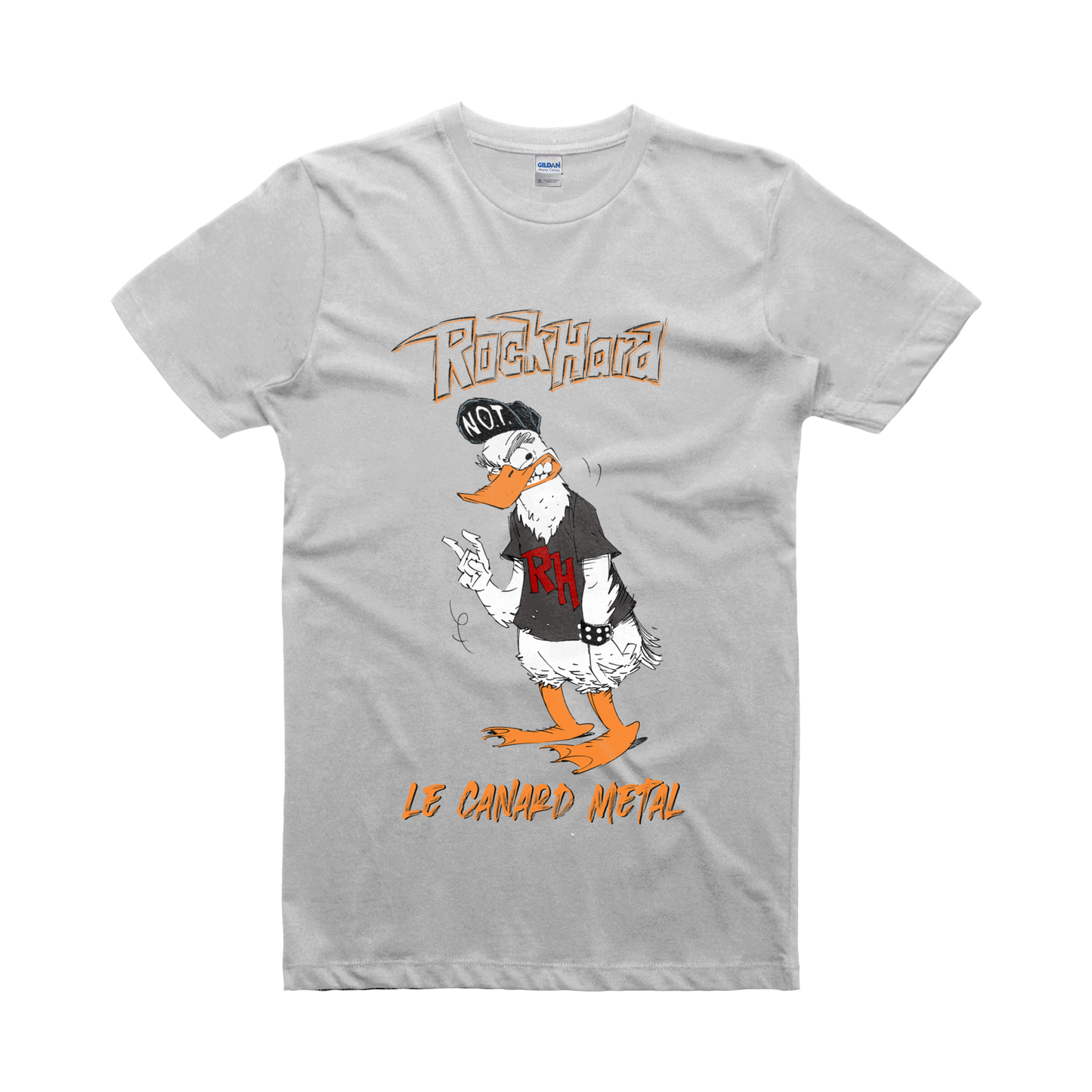 T-shirt Homme Rock Hard Le Canard Metal 2022