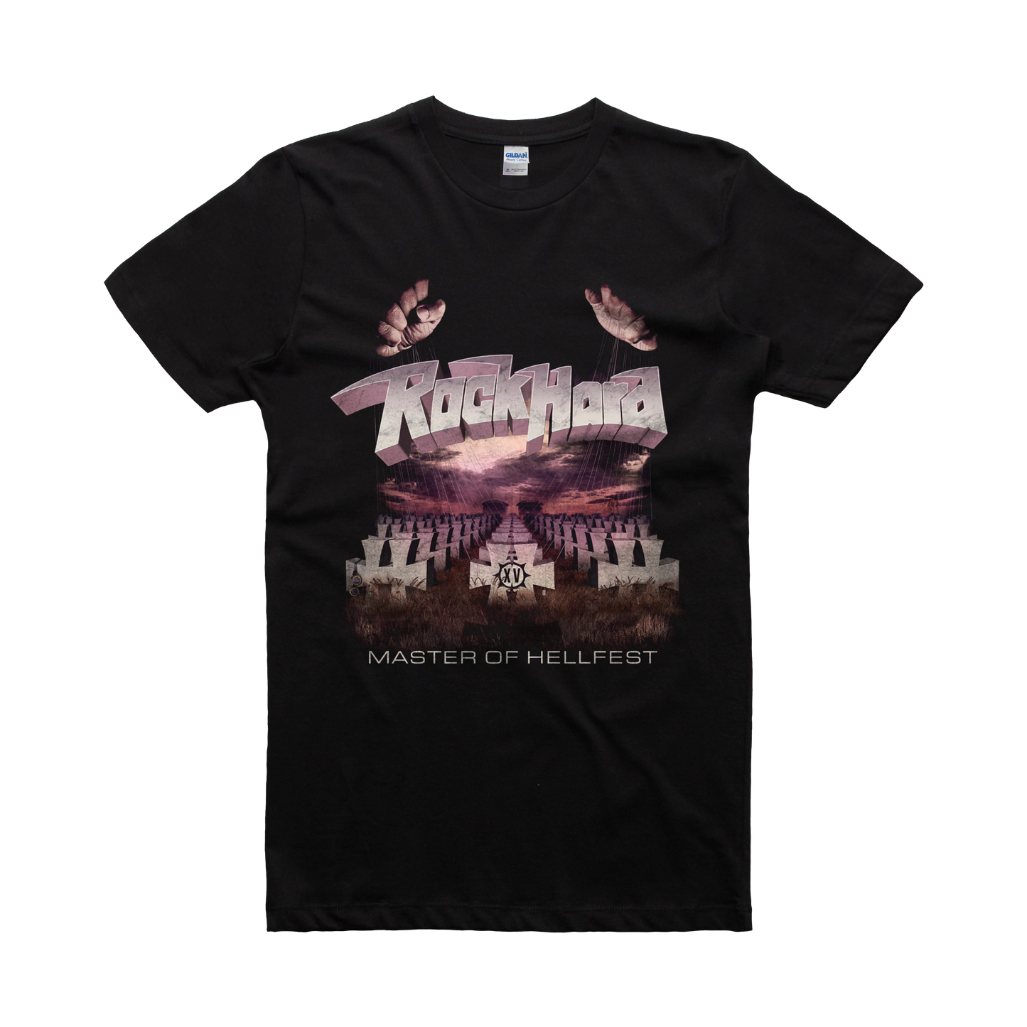 T-shirt Homme Rock Hard Hellfestallica 2022