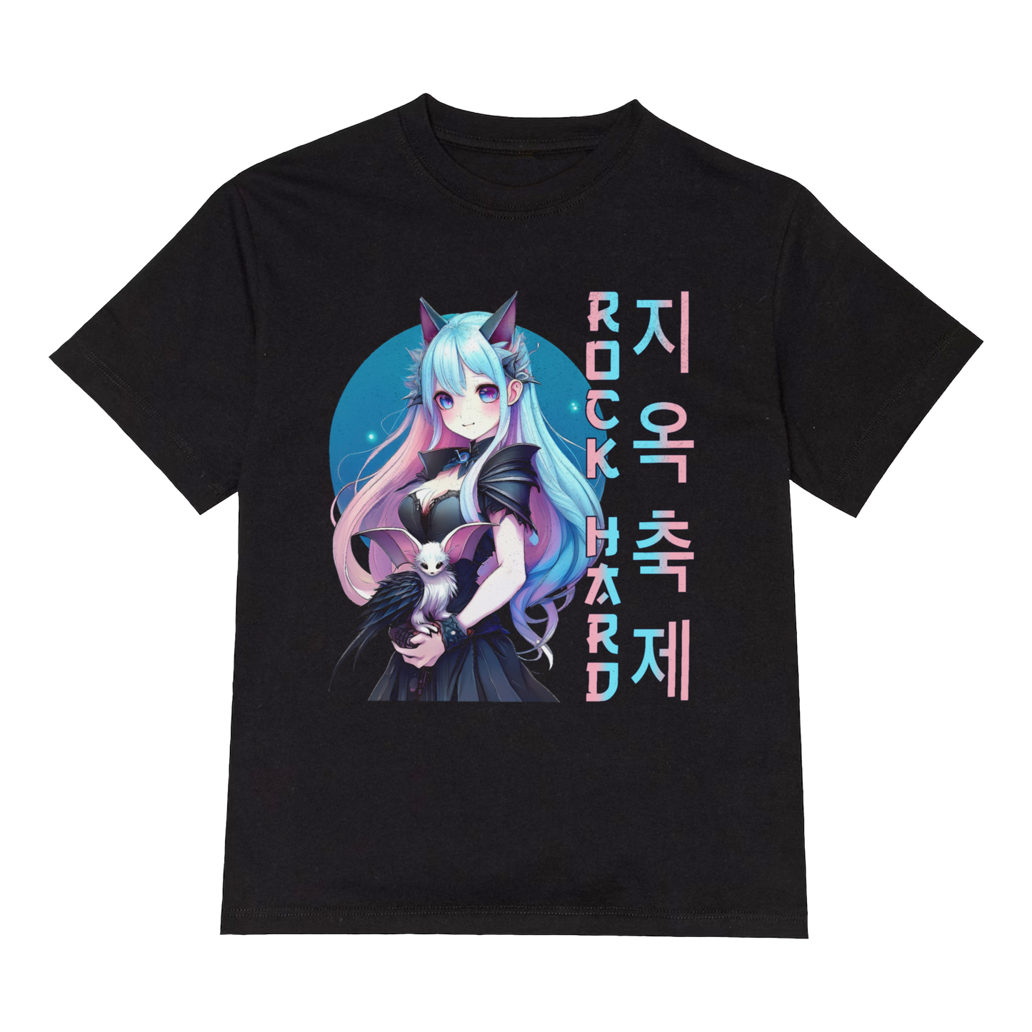 T-Shirt KIDDY Manga Noir