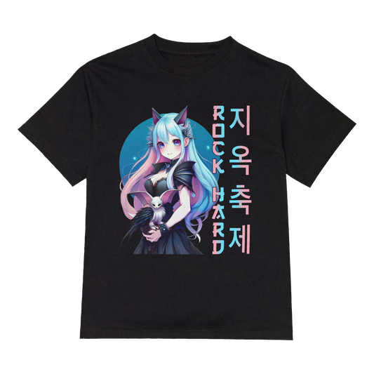 T-Shirt KIDDY Manga Noir
