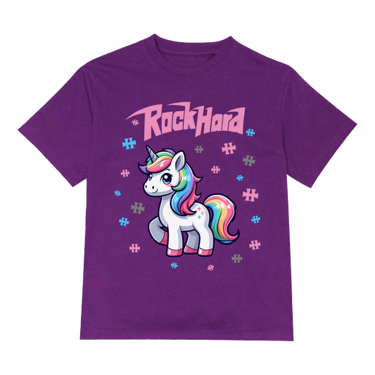 T-shirt KIDDY LICORNE Violet