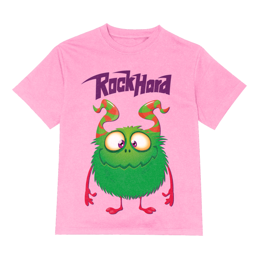 T-shirt Kids MONSTRE Rose