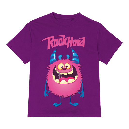 T-shirt Kids MONSTRE Violet